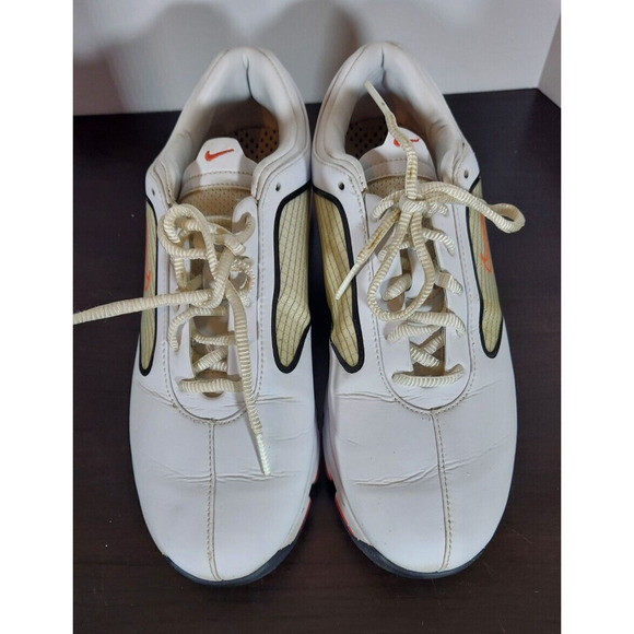 Nike Lunar Links Black & White Pink Women Golf Shoes Sz 8 418376-161 - Picture 2 of 9